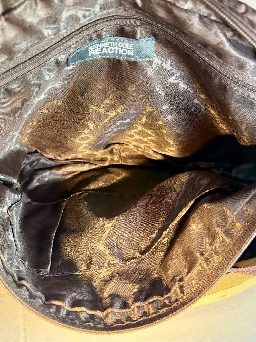 Kenneth Cole Brown Crossbody Shoulder Bag